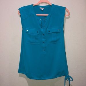 Calvin Klein Turquoise Sleeveless